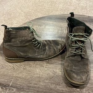 Barbour brown suede distressed men’s boot size 11 GUC